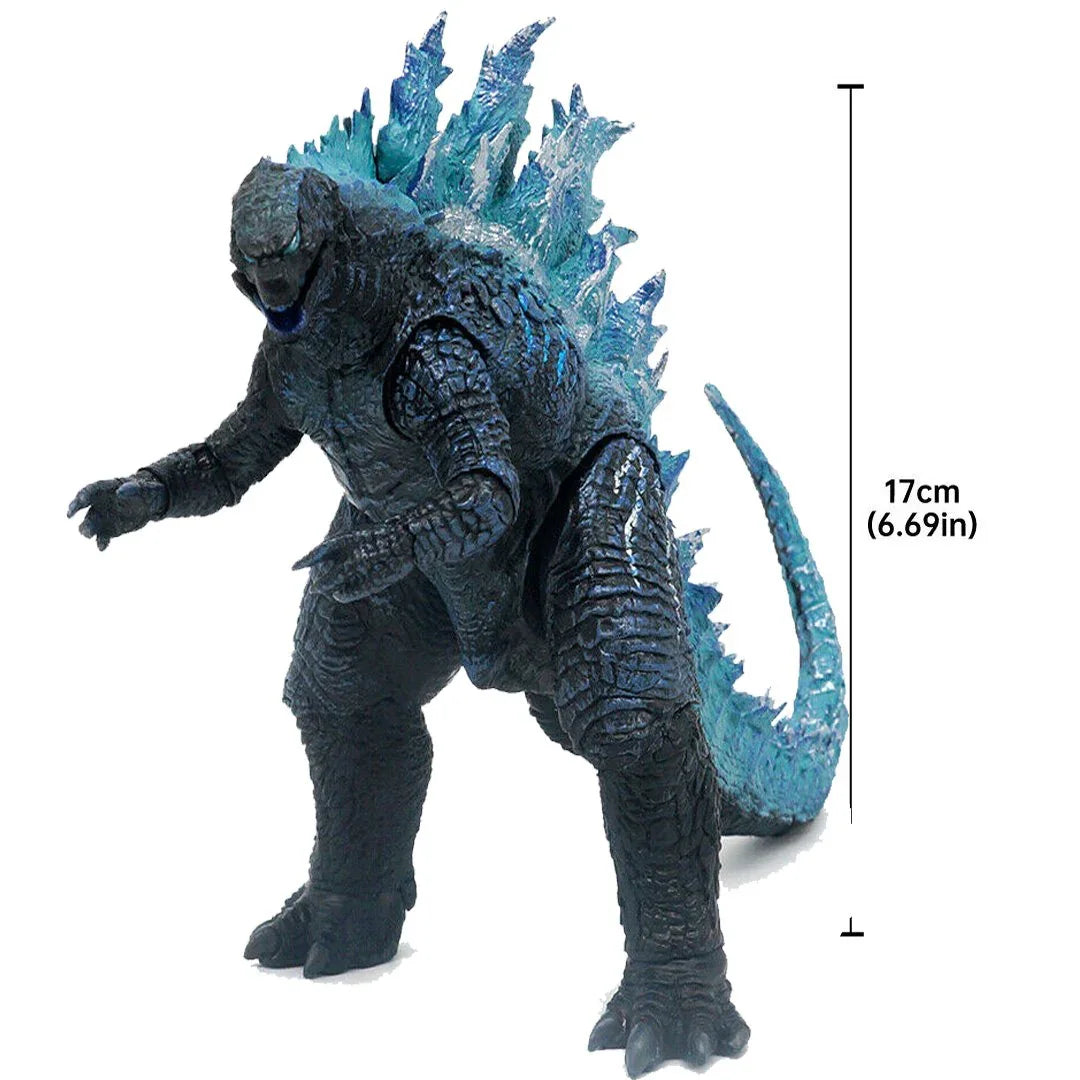 Godzilla: King of The Monsters, Godzilla V2 Action Figure 7" Head-to-Tail Model Toy - Jaiman Toys