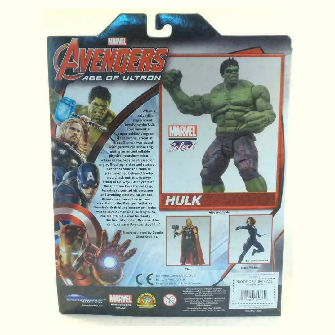 Diamond Select Toys Avengers: Age of Ultron Marvel Select Hulk 10-Inch Action Figure - Jaiman Toys