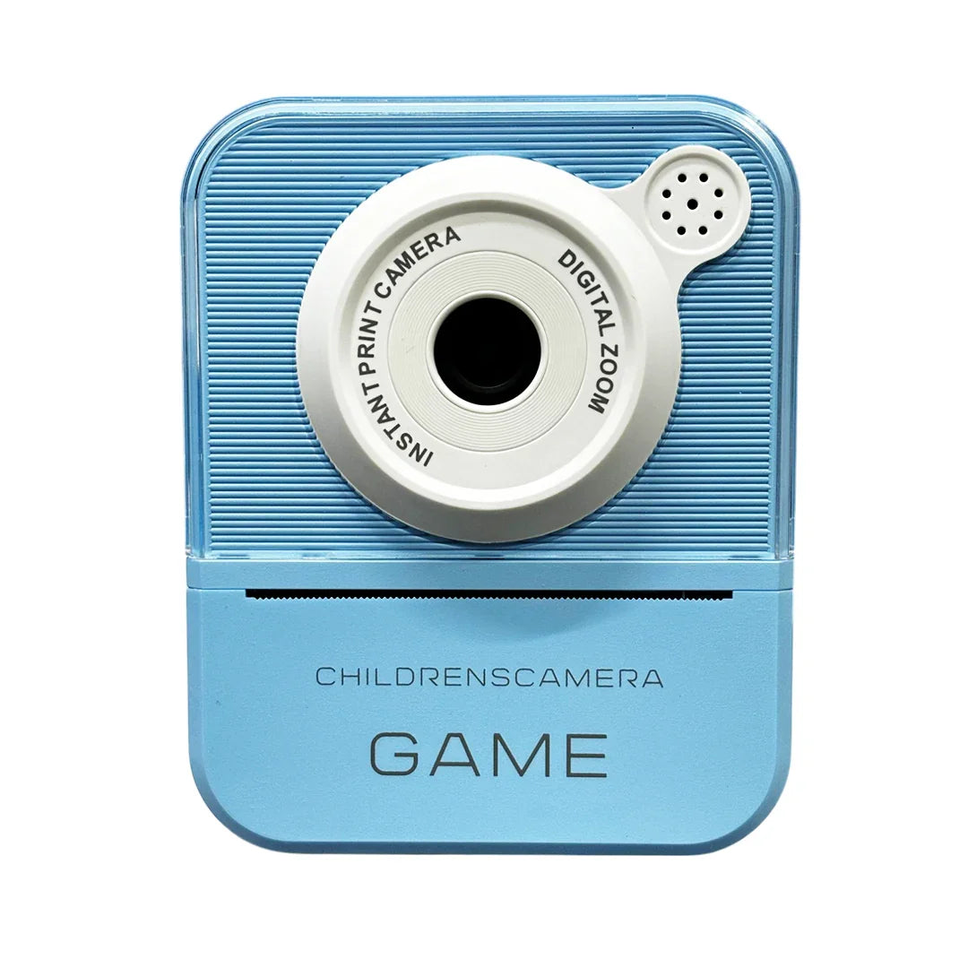 Print Camera - Instant Printing Digital Camera - Thermal Paper Printing Photo For Kids (Blue) ( Print Camera ) - Jaiman Toys