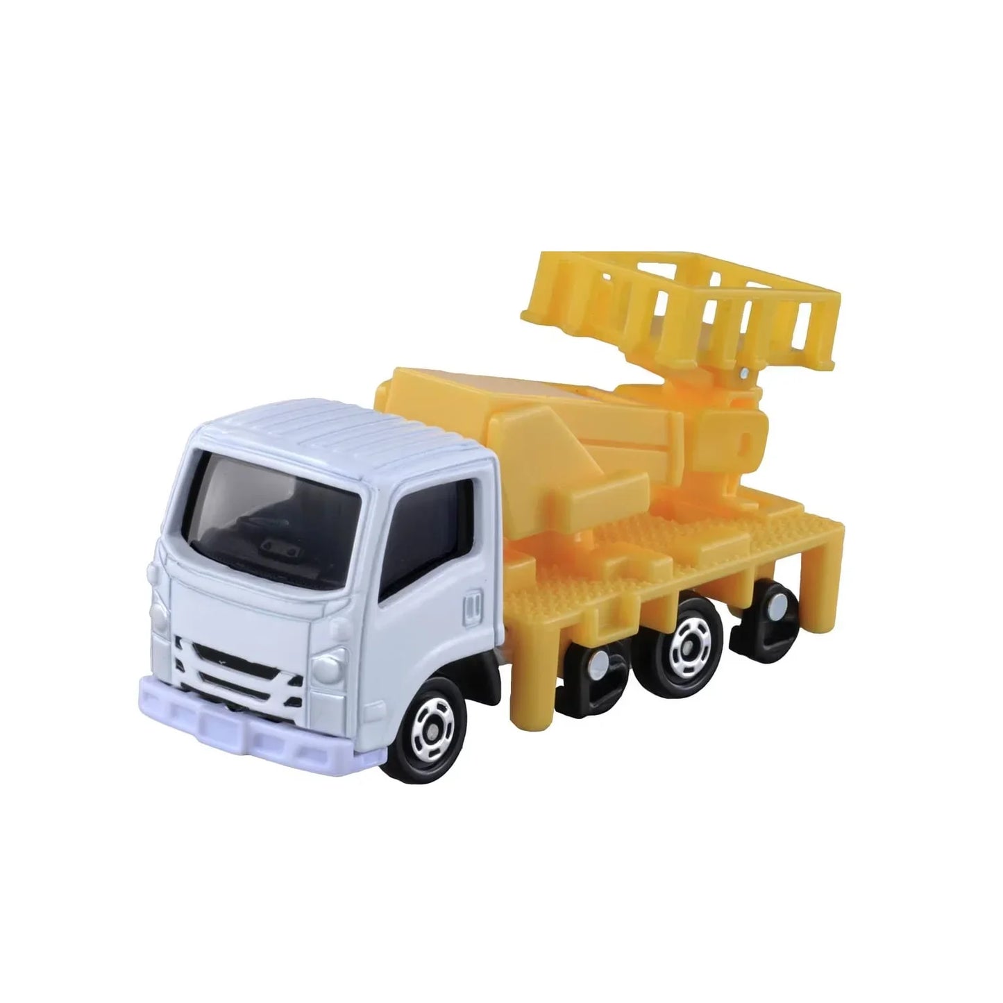 TOMICA #17 Isuzu Elf Road Railer-TAKARA TOMY -Diecast Scale Model Car - Jaiman Toys