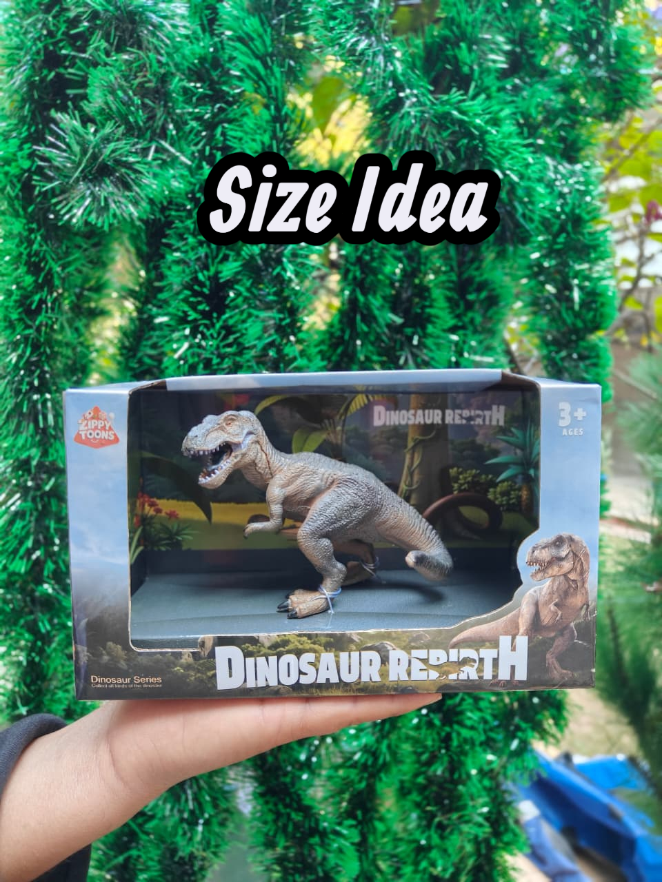 Dinosaur Figurine – Action Figure Toy with Detailed Texture | Dinosaur Rebirth Series | Ages 3++