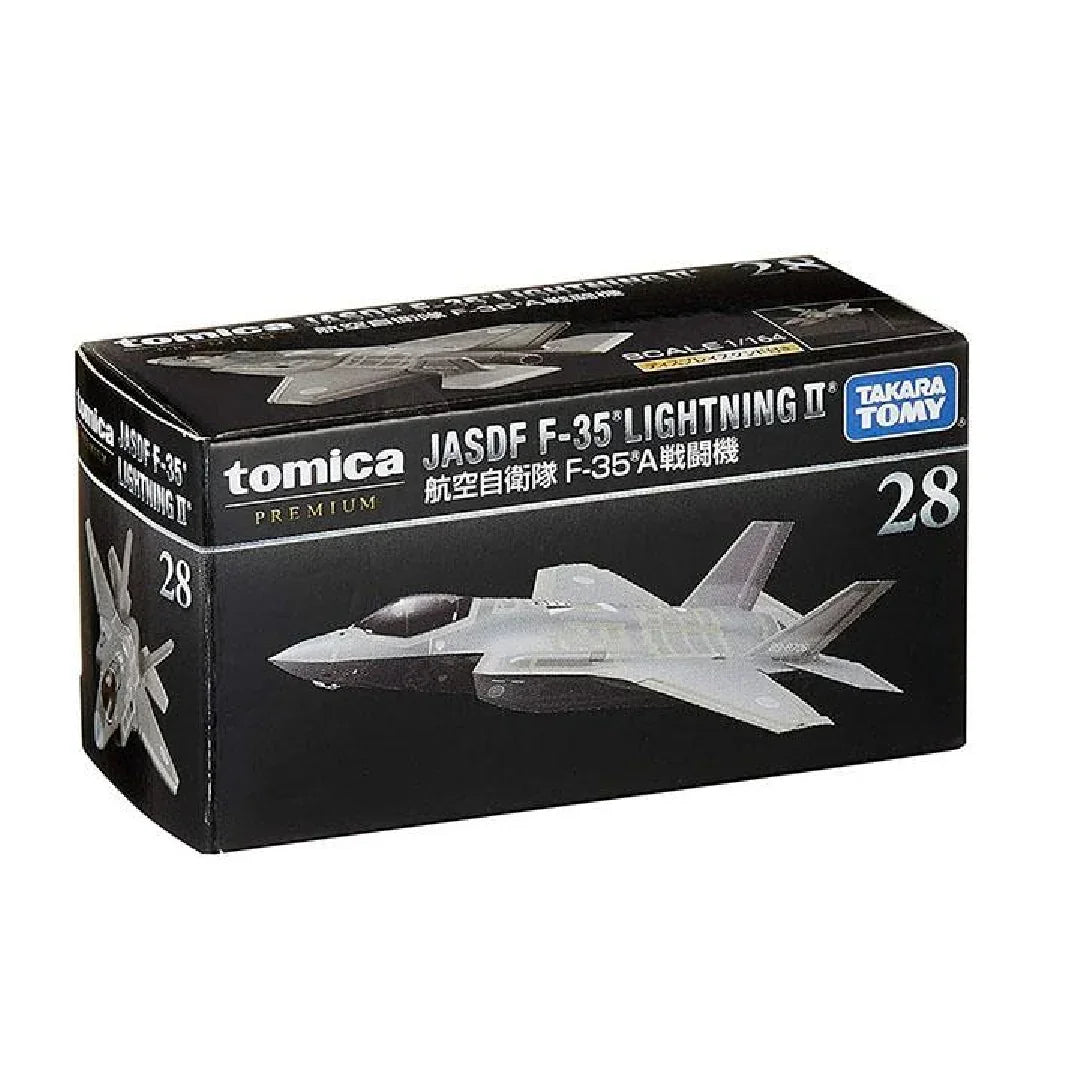 Takara Tomy Tomica Premium 28 JASDF F-35A F-35 Lighting II- Die-cast Model Plane - Jaiman Toys
