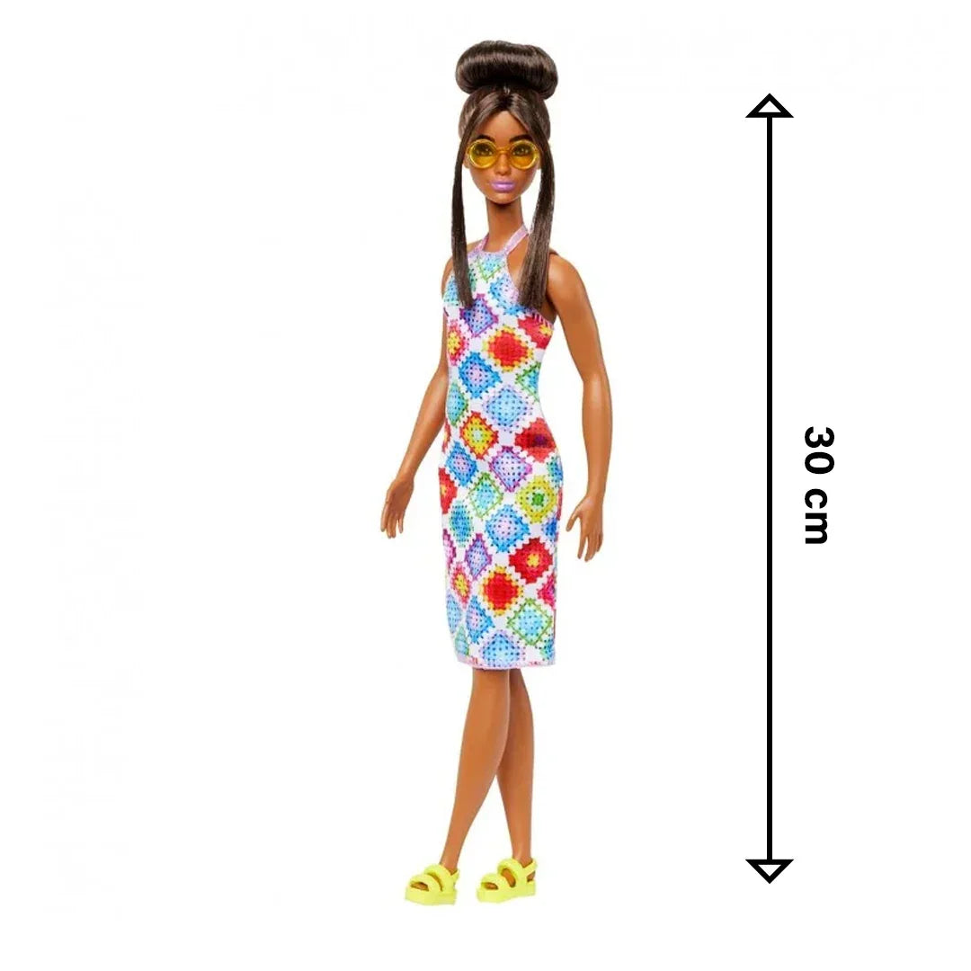 Barbie Fashionista Doll Crochet Dress - Jaiman Toys