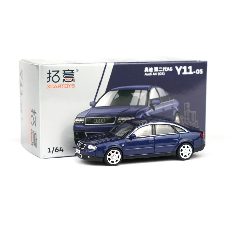 XCARTOYS 1/64 Audi A6 (C5) - Dark Blue - Jaiman Toys