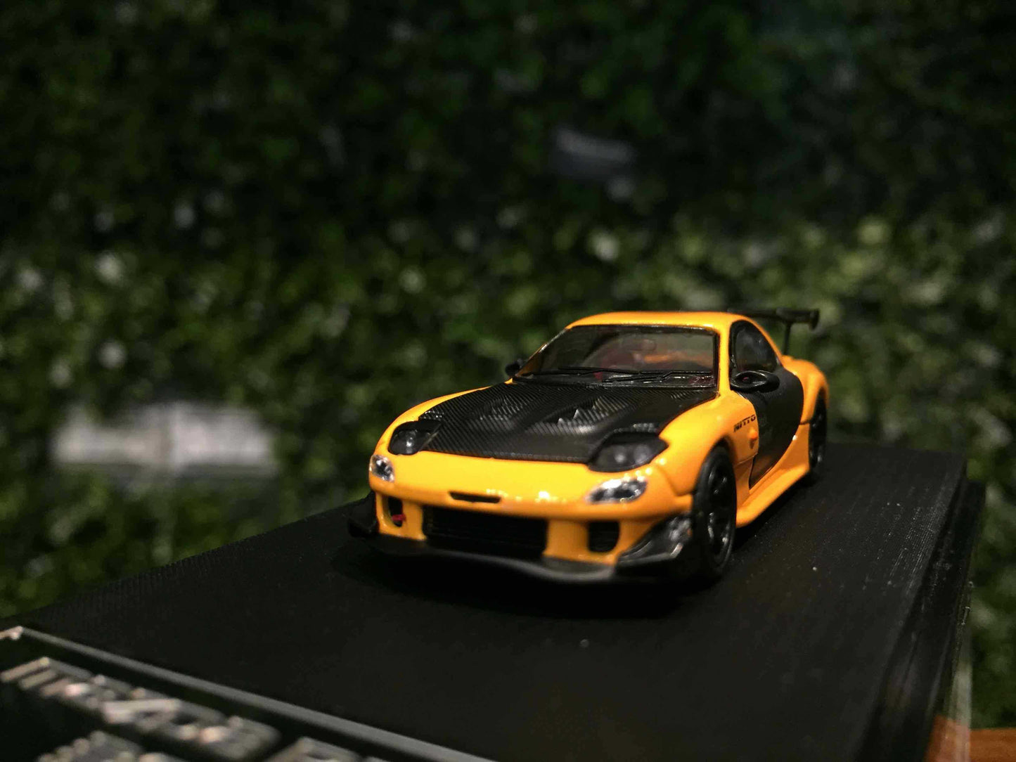 BSC 1:64 Mazda RX-7 FD3S Edition – Orange Diecast Model Car - Jaiman Toys