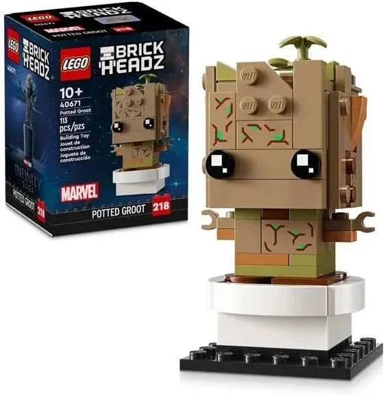 LEGO 40671 BrickHeadz Potted Groot (113 Pieces) - Jaiman Toys