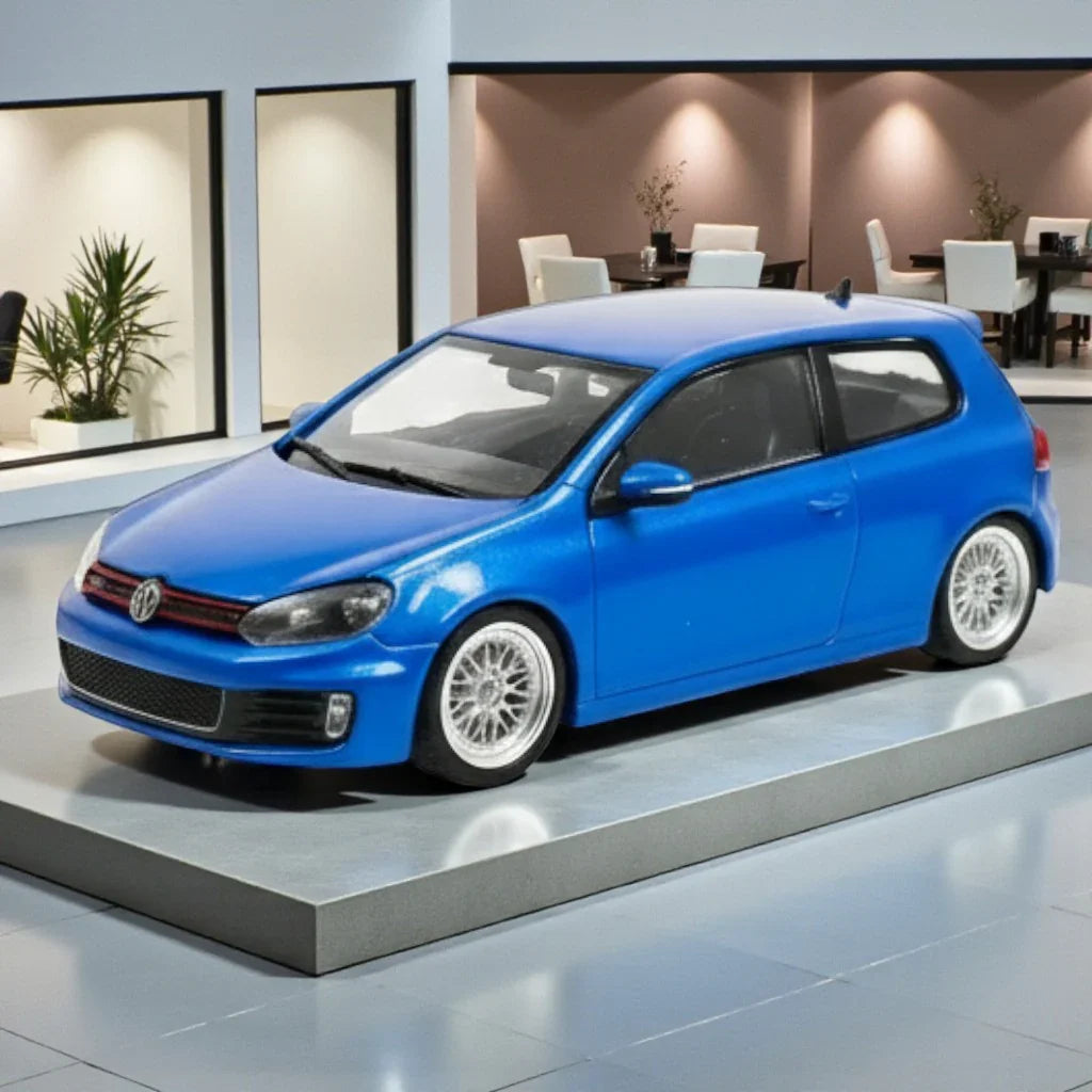 Maxwell 1:64 Golf GTI MK6 BBS Diecast Car Model