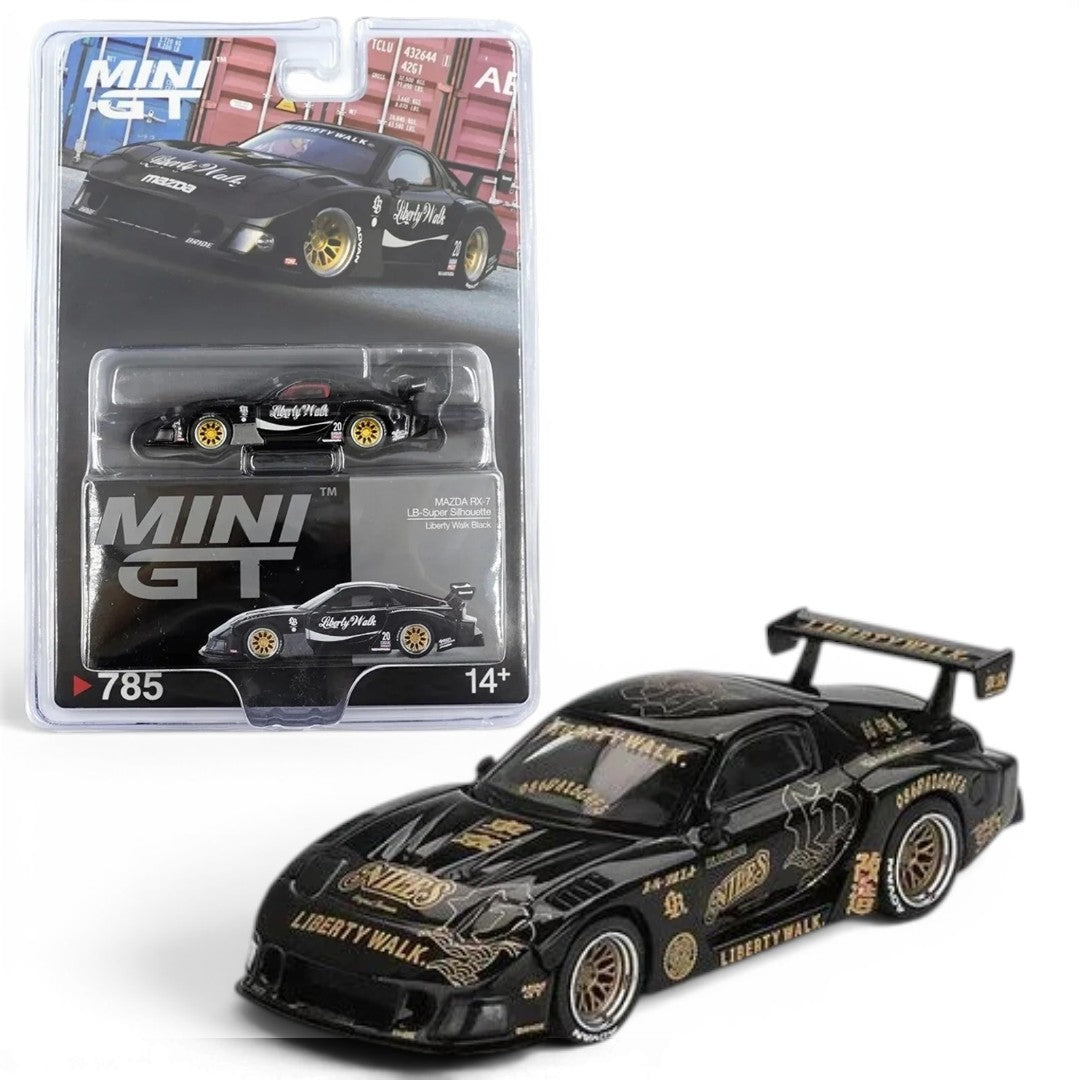 Mini GT 1:64 Blister Pack Mazda RX-7 LB Super Silhouette FD-NILES