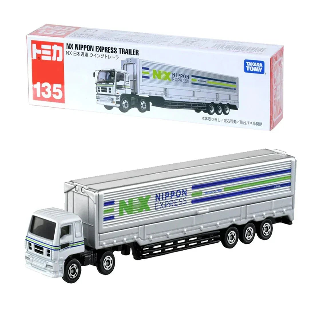 Tomica Long Type No 135 NX Nippon Express Wing Trailer - Jaiman Toys