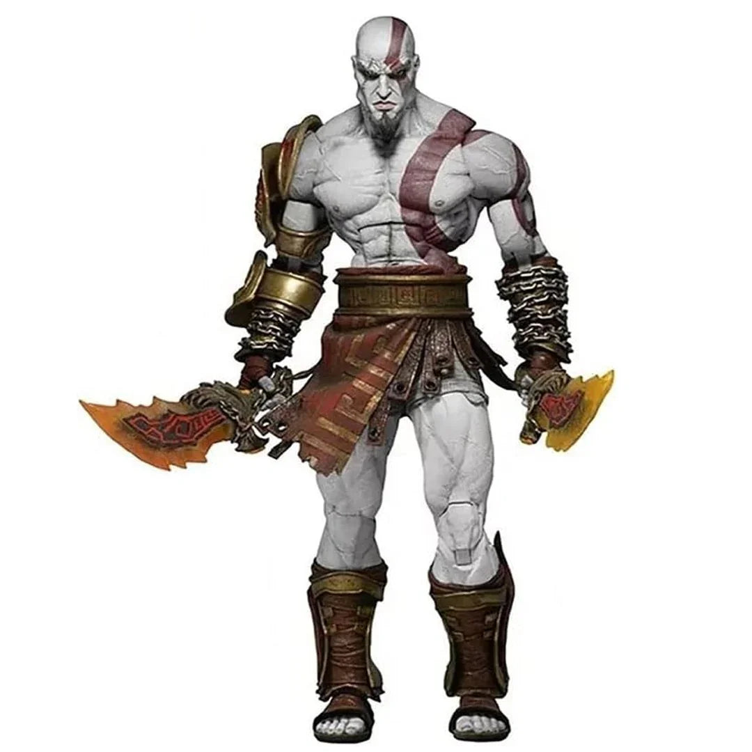 God of War 3 - Kratos - Character Model Action Figure - Anime Toy 7" Kratos Flame Knife Action Figure Figure Figure - Jaiman Toys