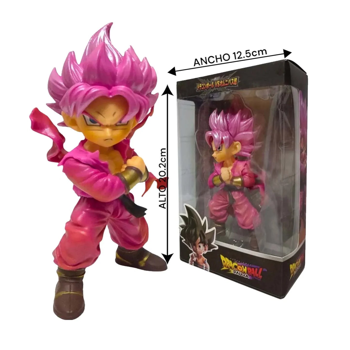 Dragon Ball Super Saiyan Rose Goku Kid Figure – Collector’s Edition Anime Action Figure with Box - Jaiman Toys