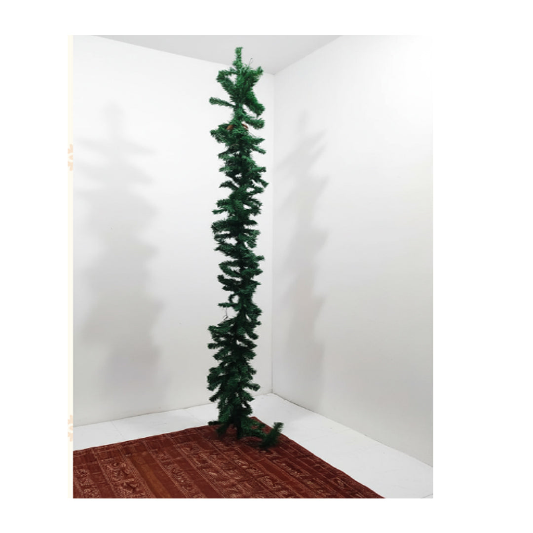 SWEN BRIAR 100 cm Green Garland Runner – Lush Decorative Leaf Garland for Walls, Stairways, Tables & Festive Corners | Artificial Greenery Home Décor