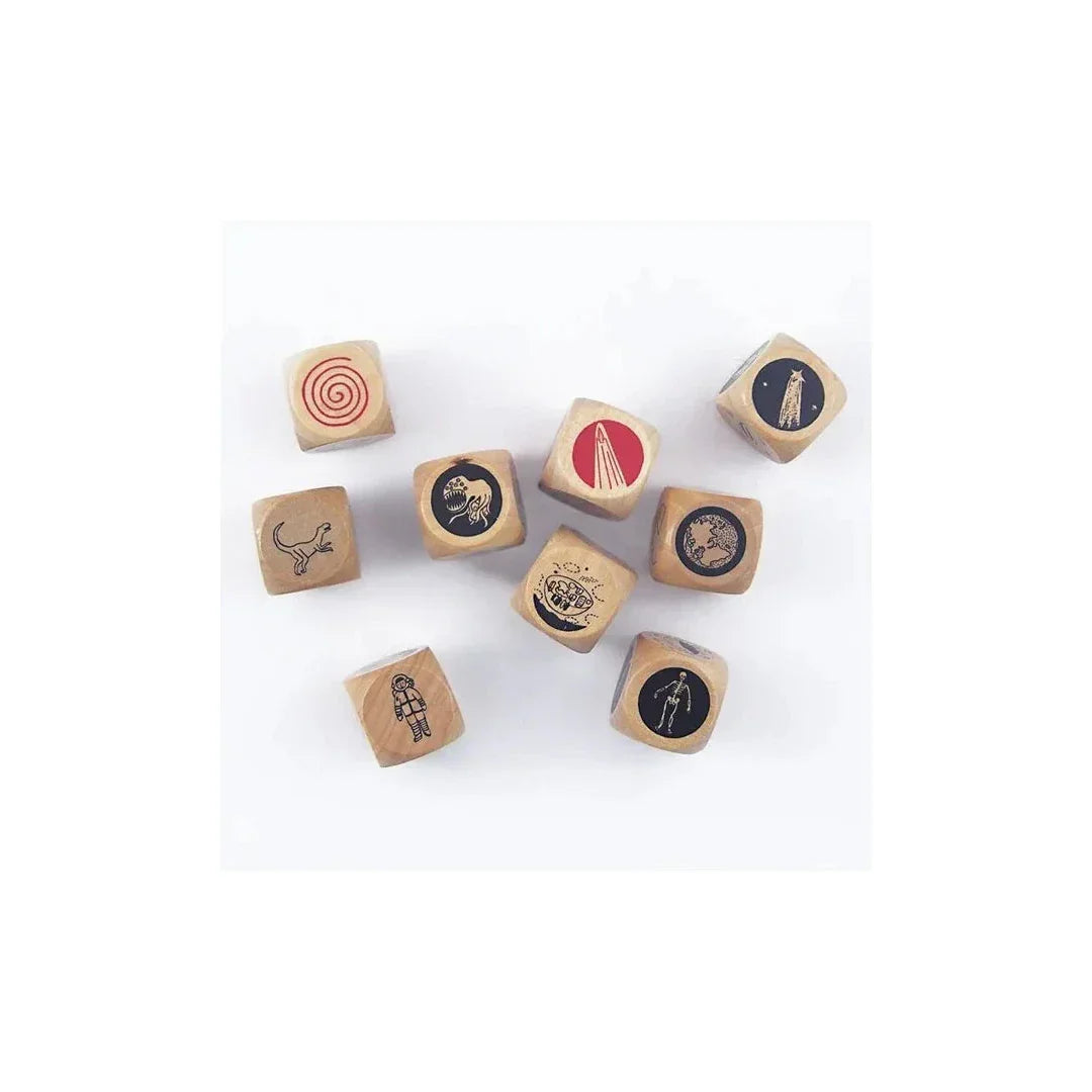 Space Travel Dice β Magma for Laurence King - Jaiman Toys