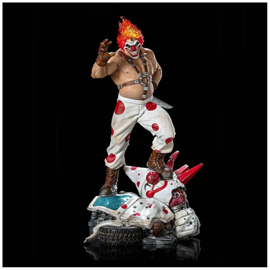 Iron Studios Sweet Tooth (Needles Kane) Collectible Showpiece Statue – Twisted Metal 1/10 Art Scale | Iconic Gaming Showpiece - Jaiman Toys