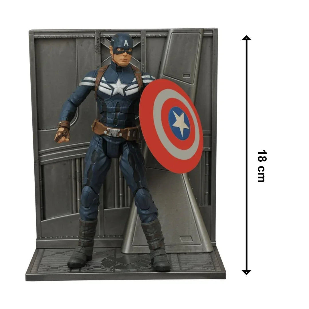 Captain America The Winter Soldier Exclusive Marvel Select masked - Jaiman Toys