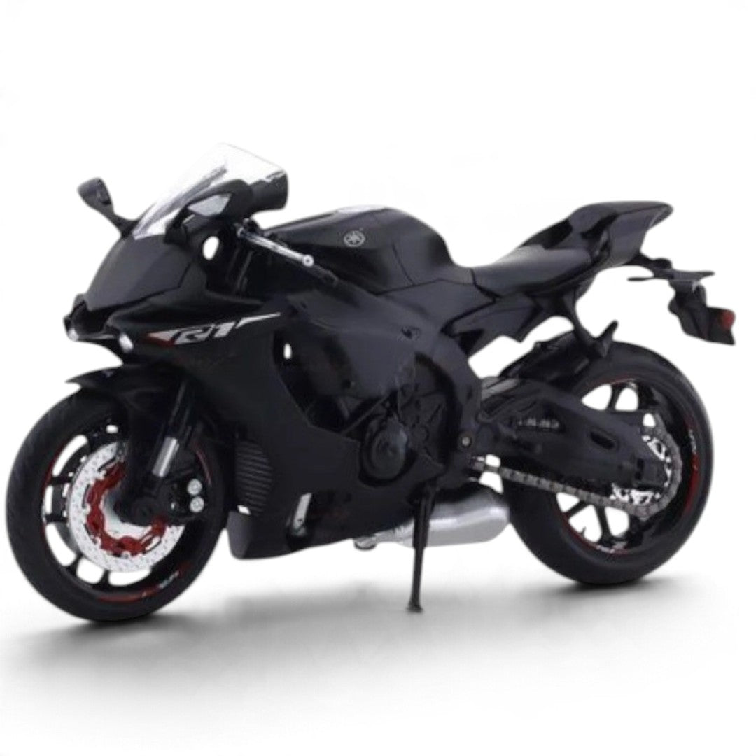 MSZ 1:12 Yamaha YZF-R1 Diecast Sports Motorcycle, Red & White – Collectible Bike Model With 3 Variants