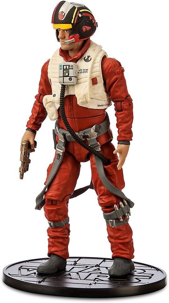 Star Wars Force Awakens Disney Store Poe Dameron Elite Series Die Cast Action Figure - Jaiman Toys