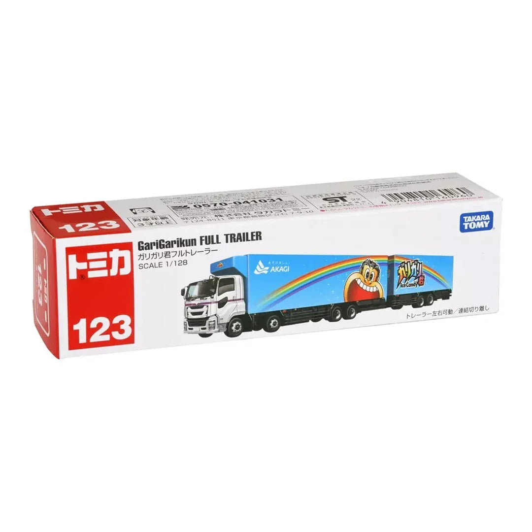 Takara Tomy Tomica No 123 Gari Kun Full Trailer - Jaiman Toys