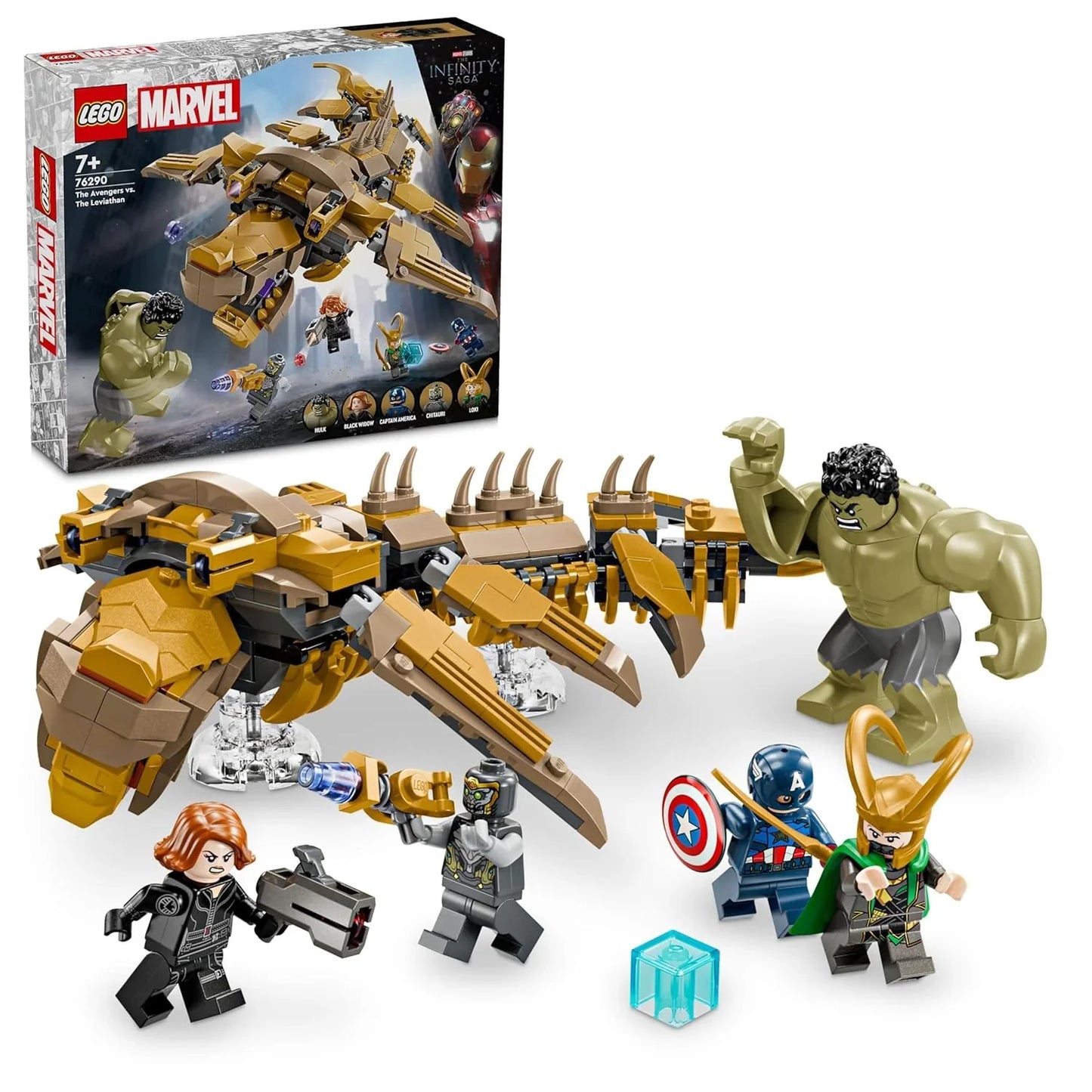 LEGO Marvel The Avengers vs. The Leviathan Playset 76290 Building Blocks - Jaiman Toys