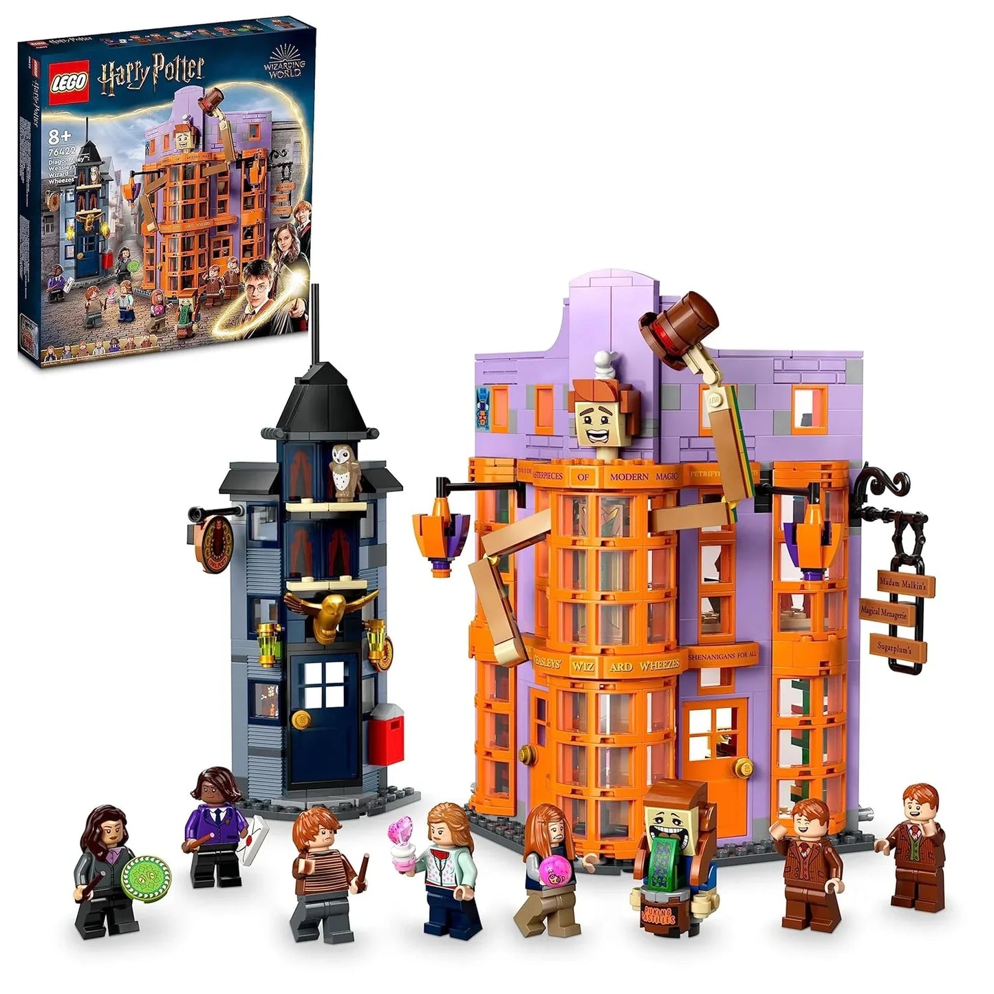 LEGO 76422 Harry Potter Diagon Alley: Weasleys Wizard Wheezes (834 Pieces) - Jaiman Toys