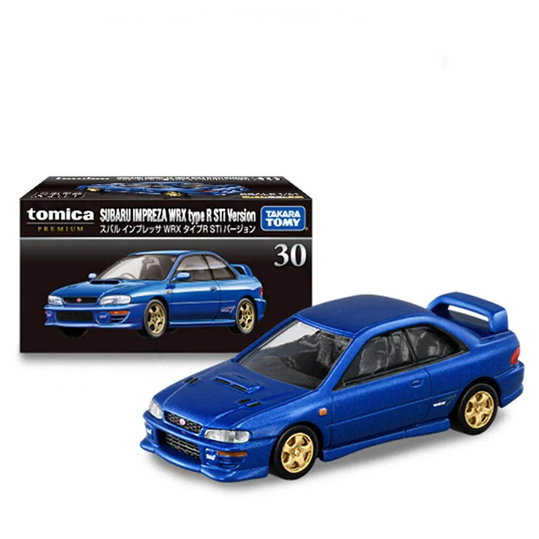 Tomica Premium 30 Subaru Impreza WRX Type R STi Version- TAKARA TOMY -Diecast Scale Model Car - Jaiman Toys