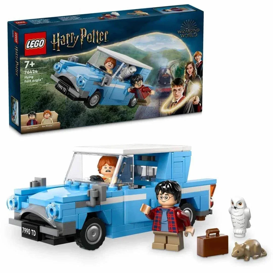 (Damage Box) LEGO 76424 Harry Potter Flying Ford Anglia Car (165 Pieces) - Jaiman Toys