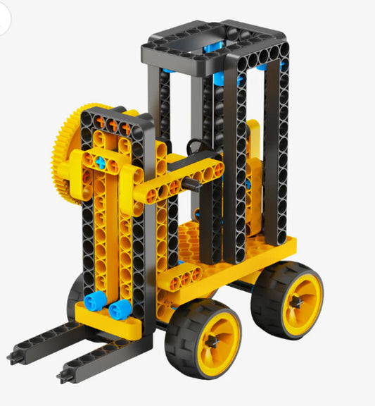Blix Forklift 6-in-1 STEM Building Kit, 185+ Pieces, Ages 5+