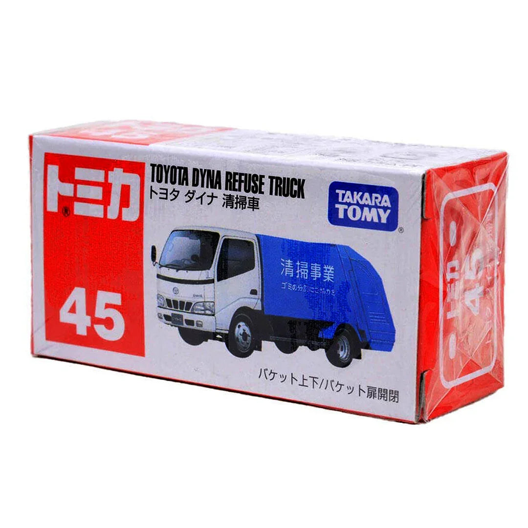 Takara Tomy Tomica 45 Toyota Dyna Refuse Truck - Jaiman Toys