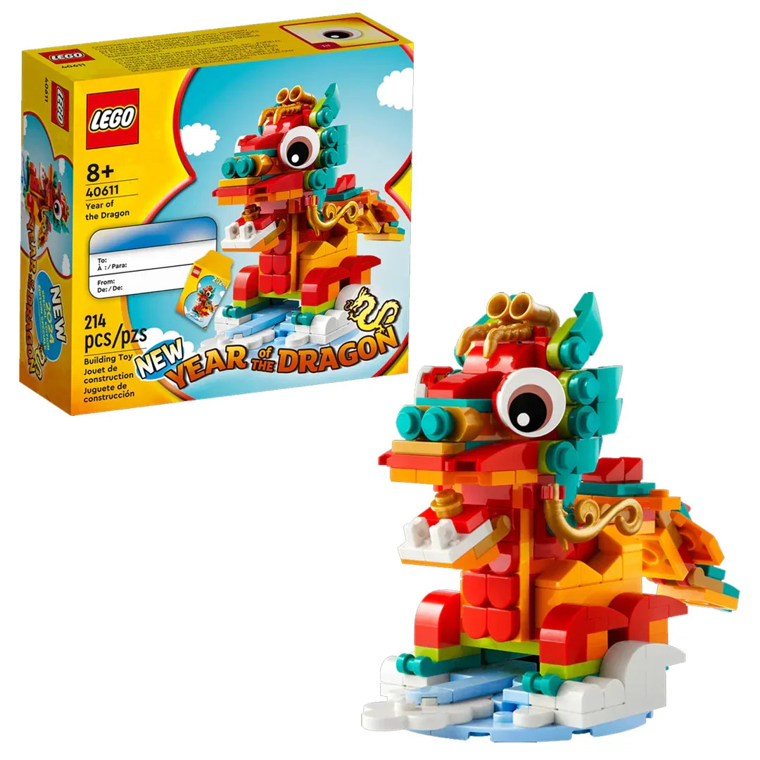 LEGO 40611 Year of The Dragon (214 Pieces) - Jaiman Toys