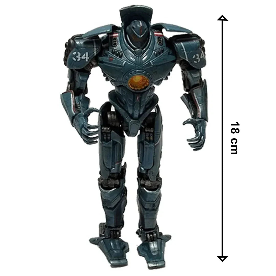 Pacific Rim 7" Deluxe Series 4 Jaeger Gipsy Danger 2.0 Hong Kong Brawl - Jaiman Toys