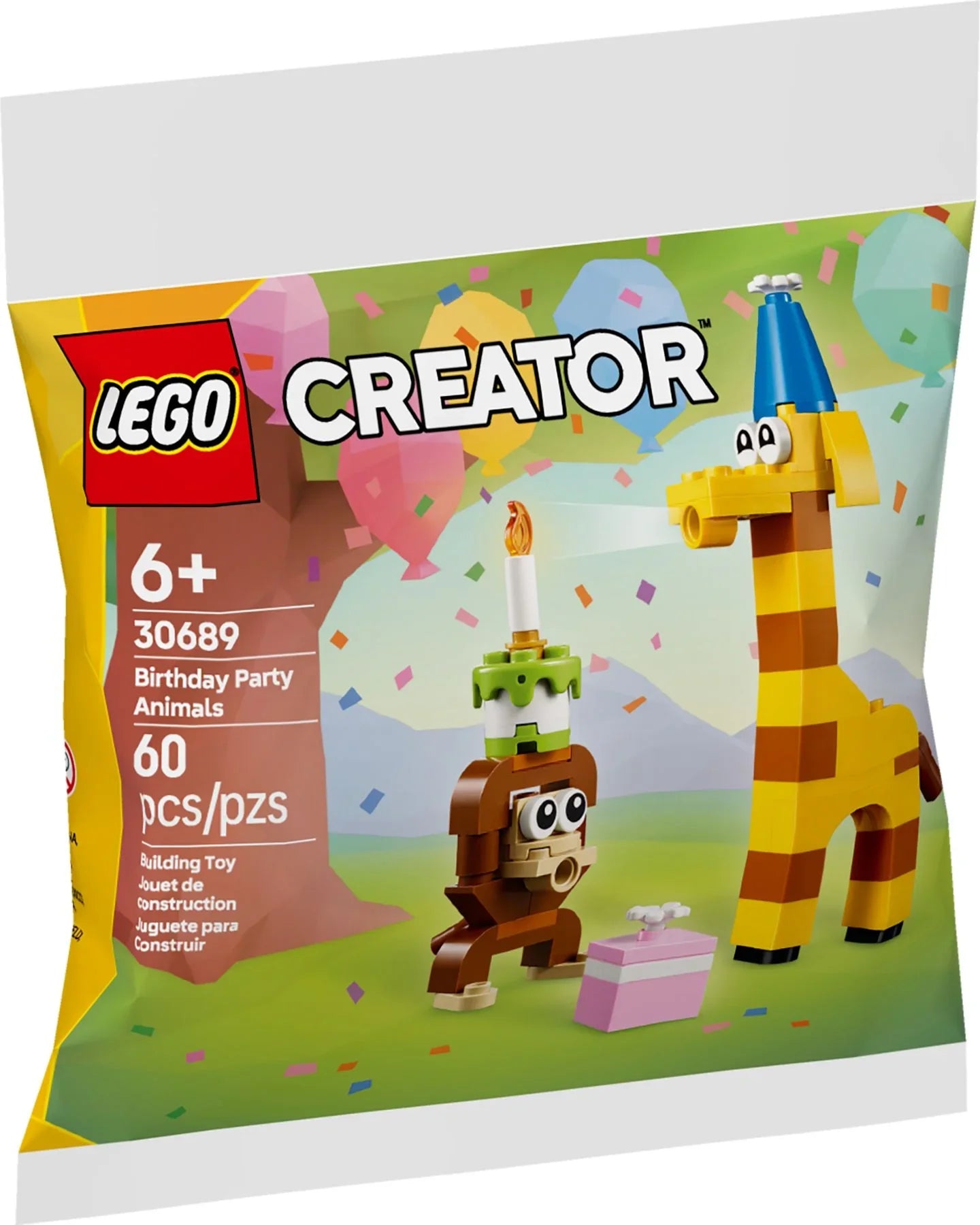 LEGO Creator 30689 Birthday Party Animals Ecobag - Jaiman Toys