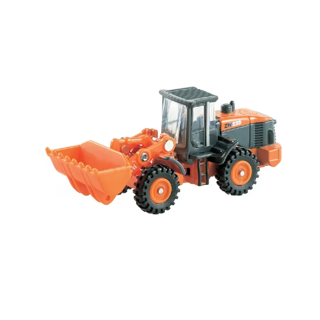 Tomica No.71 Hitachi WHEEL LOADER ZW220- TAKARA TOMY -Diecast Scale Model Car - 1/110 - Jaiman Toys