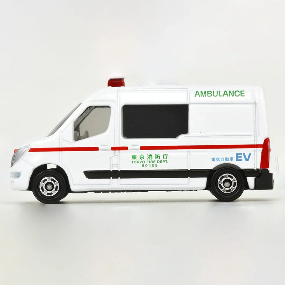 Tomica No.44 Nissan NV400 EV Ambulance - Jaiman Toys