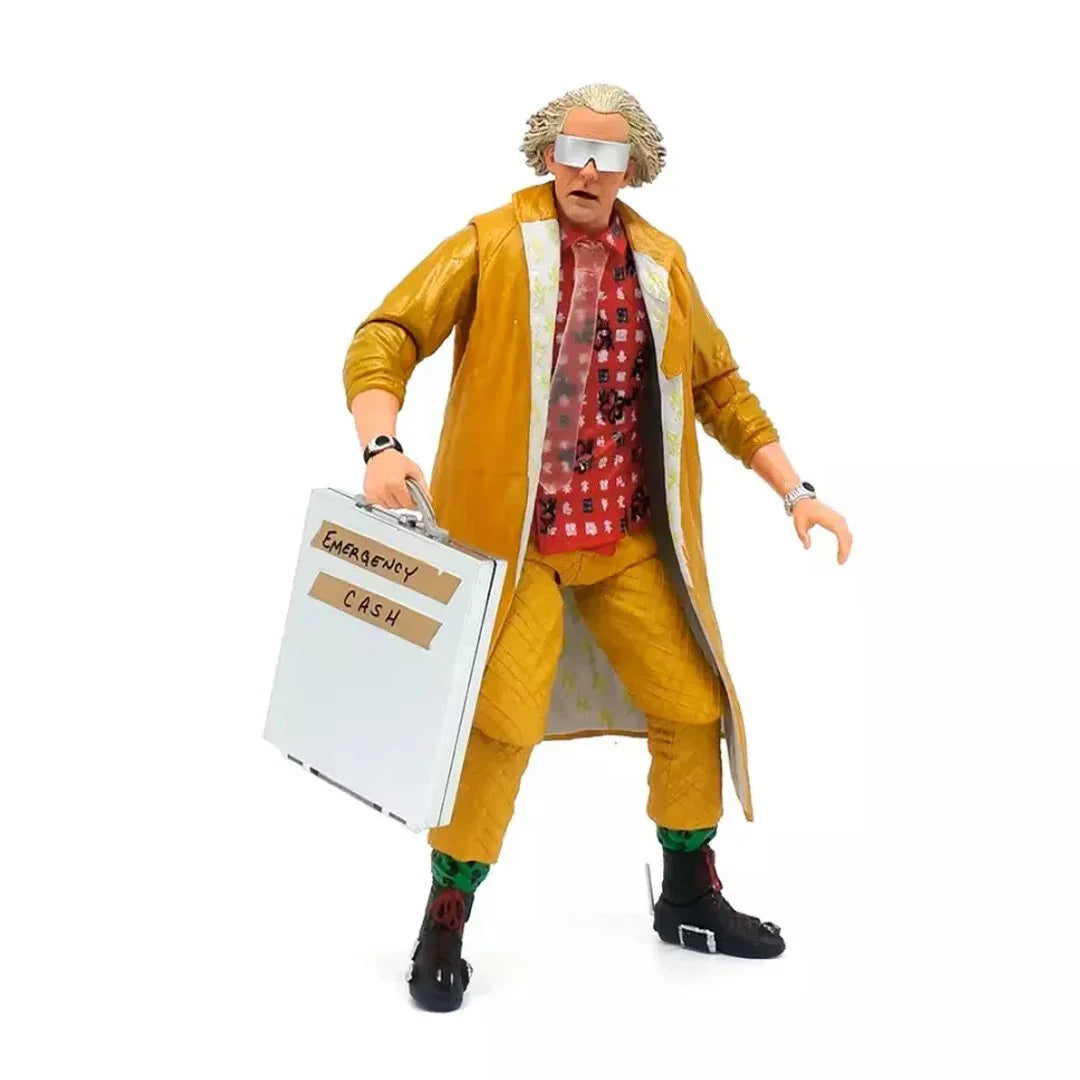 NECA Back to The Future Part 2 - 7" Scale Action Figure - Ultimate Doc Brown (2015) - Jaiman Toys