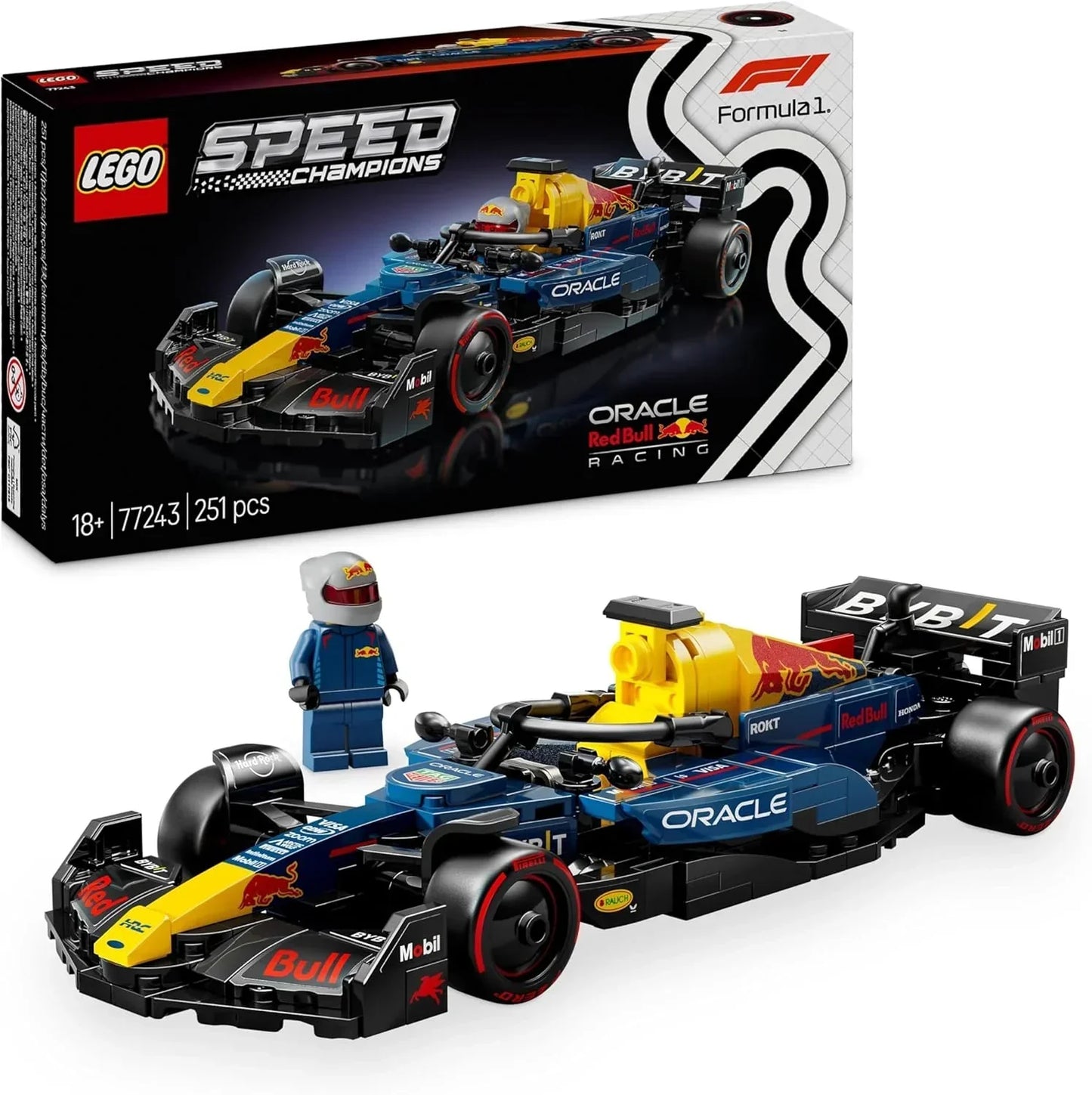 LEGO 77243 Speed Champions Oracle Red Bull Racing RB20 F1 Racing Car - Jaiman Toys