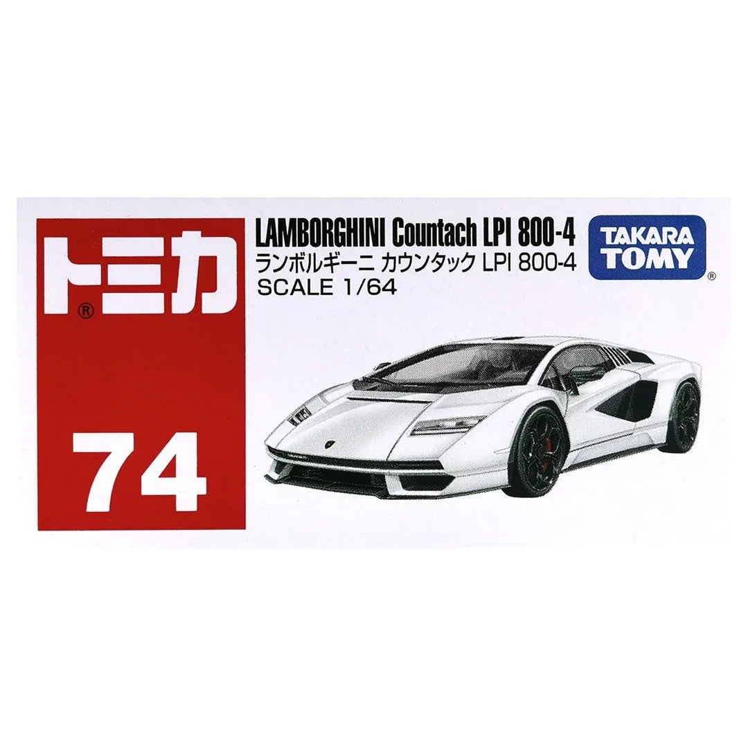 Takara Tomy Mica No.74 Lamborghini Countach LPI 800-4 - Jaiman Toys