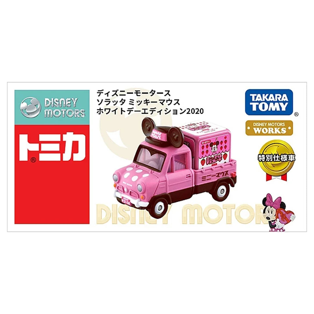 Takara Tomy Tomica Disney Motor Soratta Minnie Mouse Whiteday - Jaiman Toys