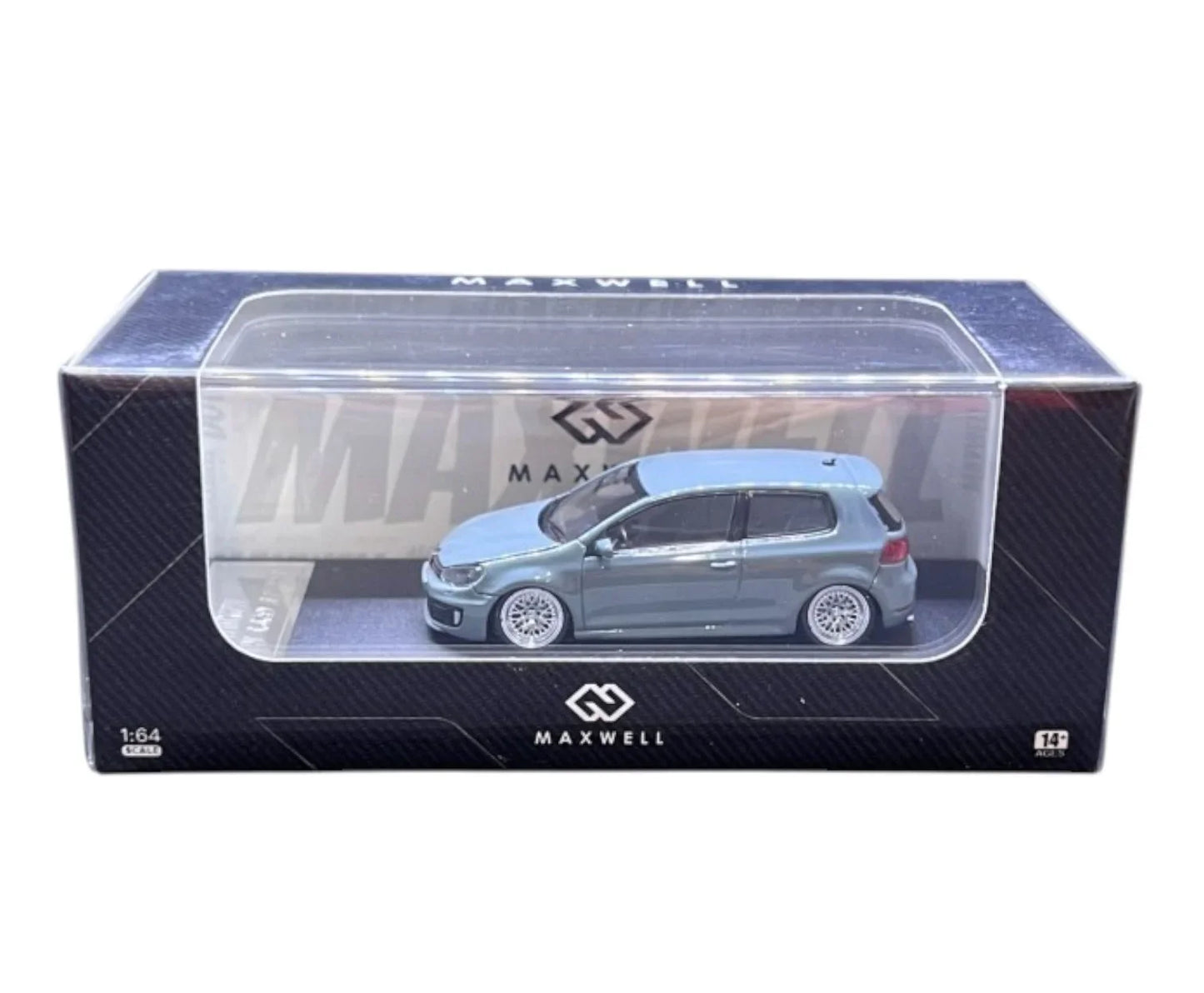 GOLF GTI MK6 Maxwell Grey Diecast 1:64 Car Model - Jaiman Toys