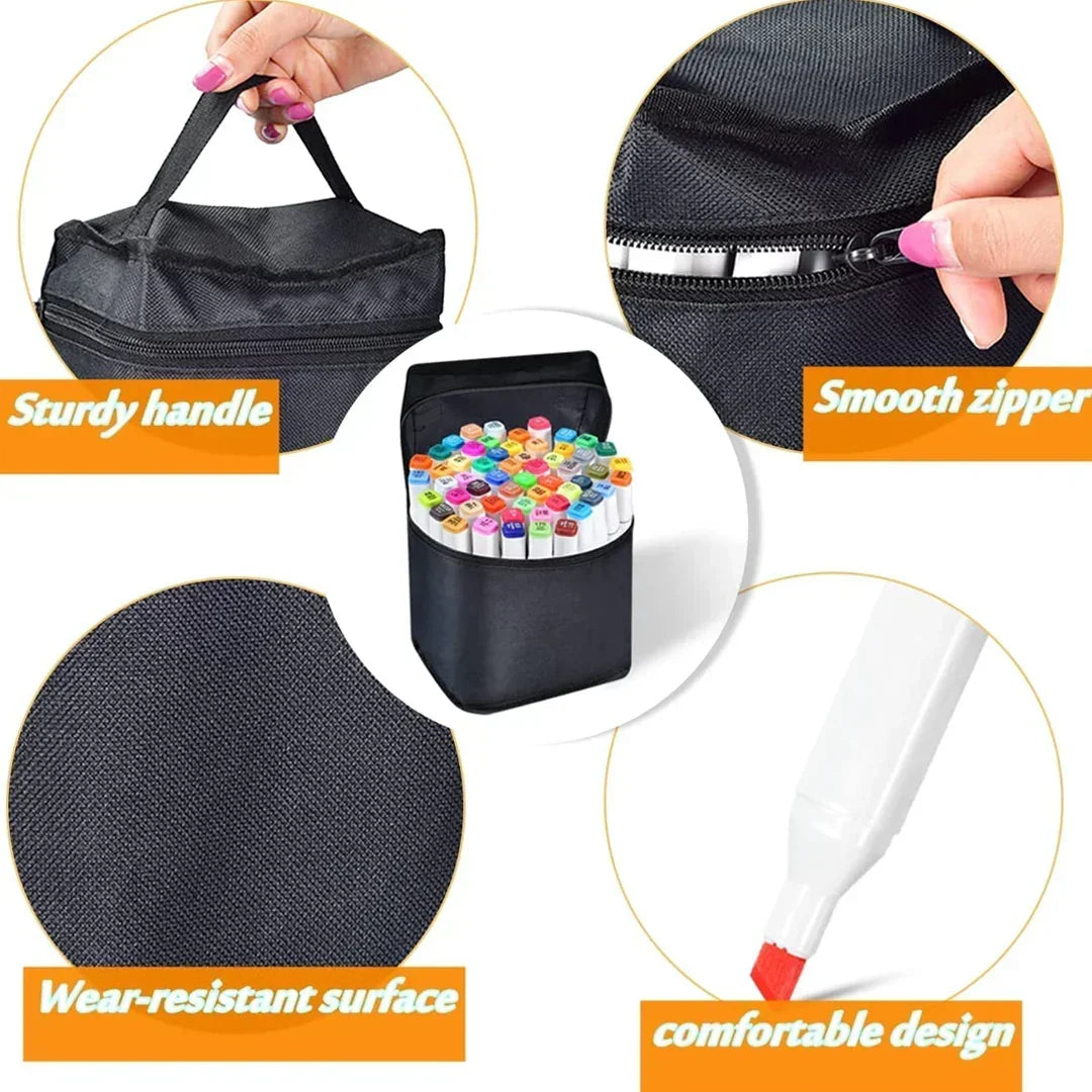 FlyCoolor Superior Twin Marker 3rd Generation Colour Set (24 Pcs) - Jaiman Toys