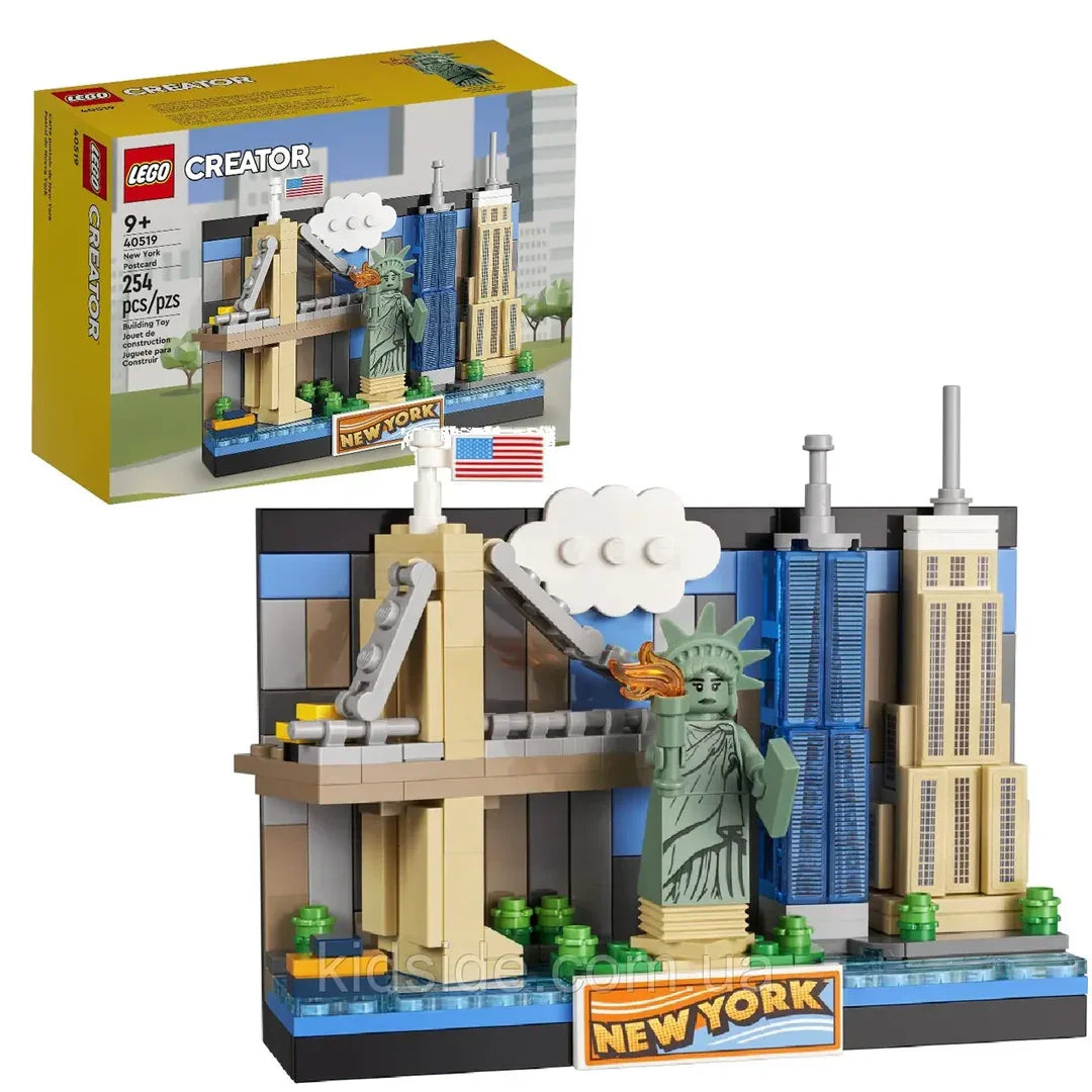 LEGO New York Postcard - 40519 - 253 Pieces - Jaiman Toys