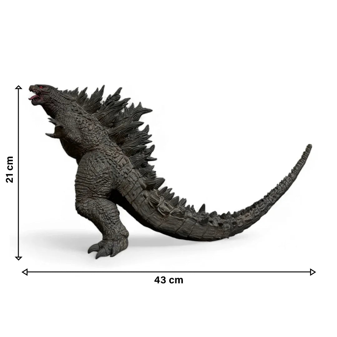 The King of Monsters Godzilla V/s Kong Action Figure Black (1/6th Scale Size) - Jaiman Toys