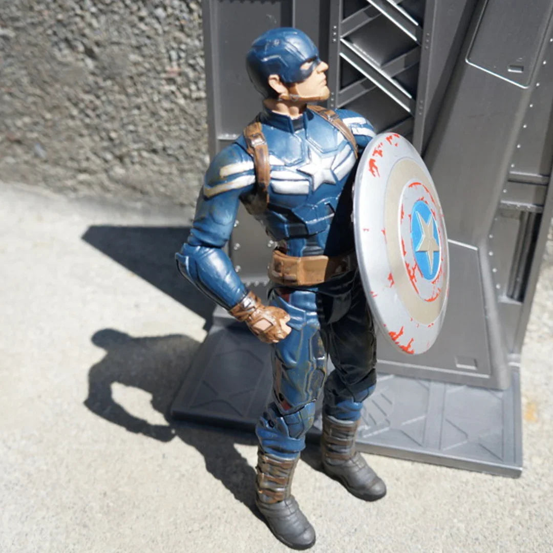 Captain America The Winter Soldier Exclusive Marvel Select Unmasked - Jaiman Toys