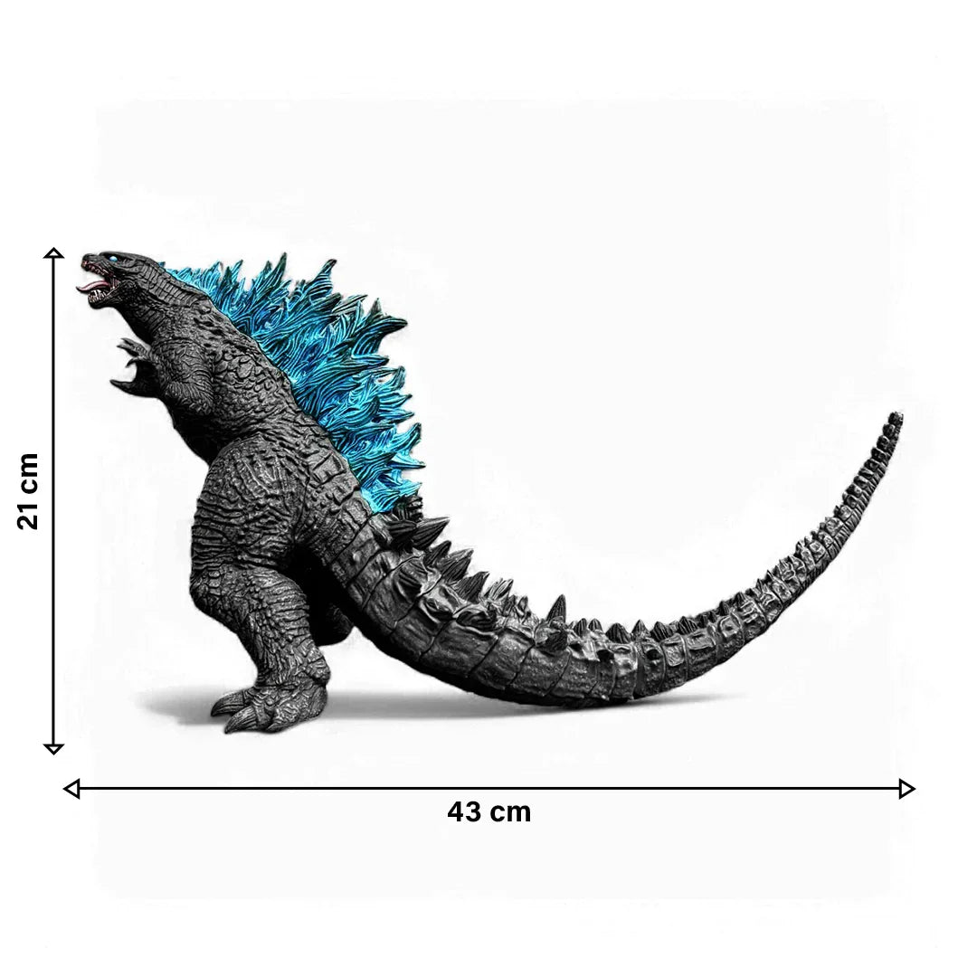 The King of Monsters Godzilla V/s Kong Action Figure Blue (1/6th Scale Size) - Jaiman Toys