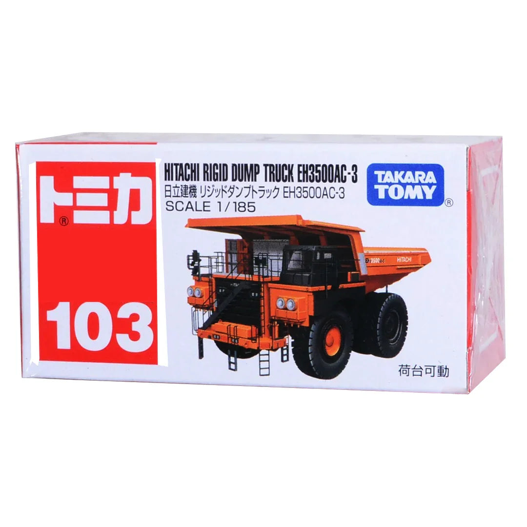 Tomica No.103 Hitachi Construction Machinery Rigid dump truck EH3500AC-3 - Jaiman Toys
