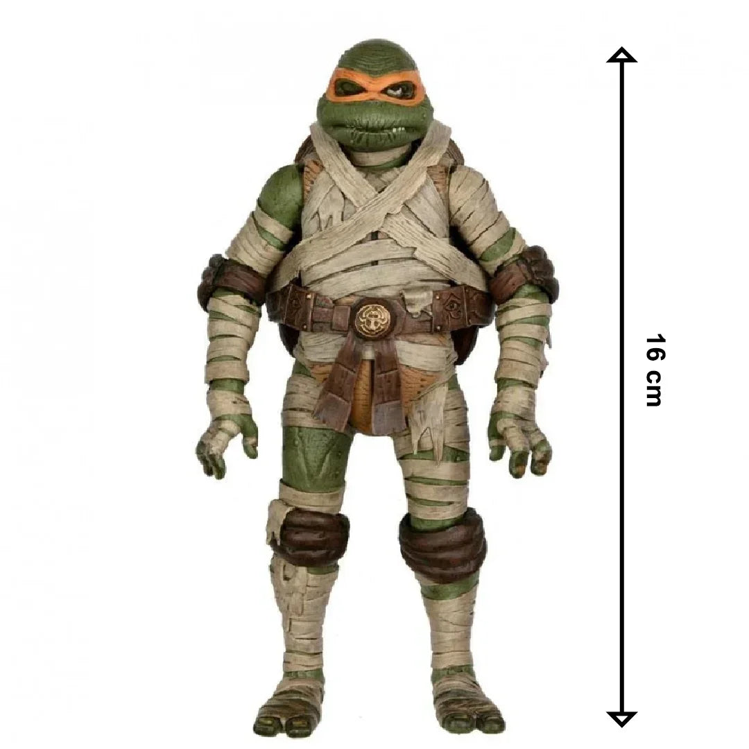 Universal Monsters X Teenage Mutant Ninja Turtle- Ultimate Michelangelo Mummy Action Figure - Jaiman Toys
