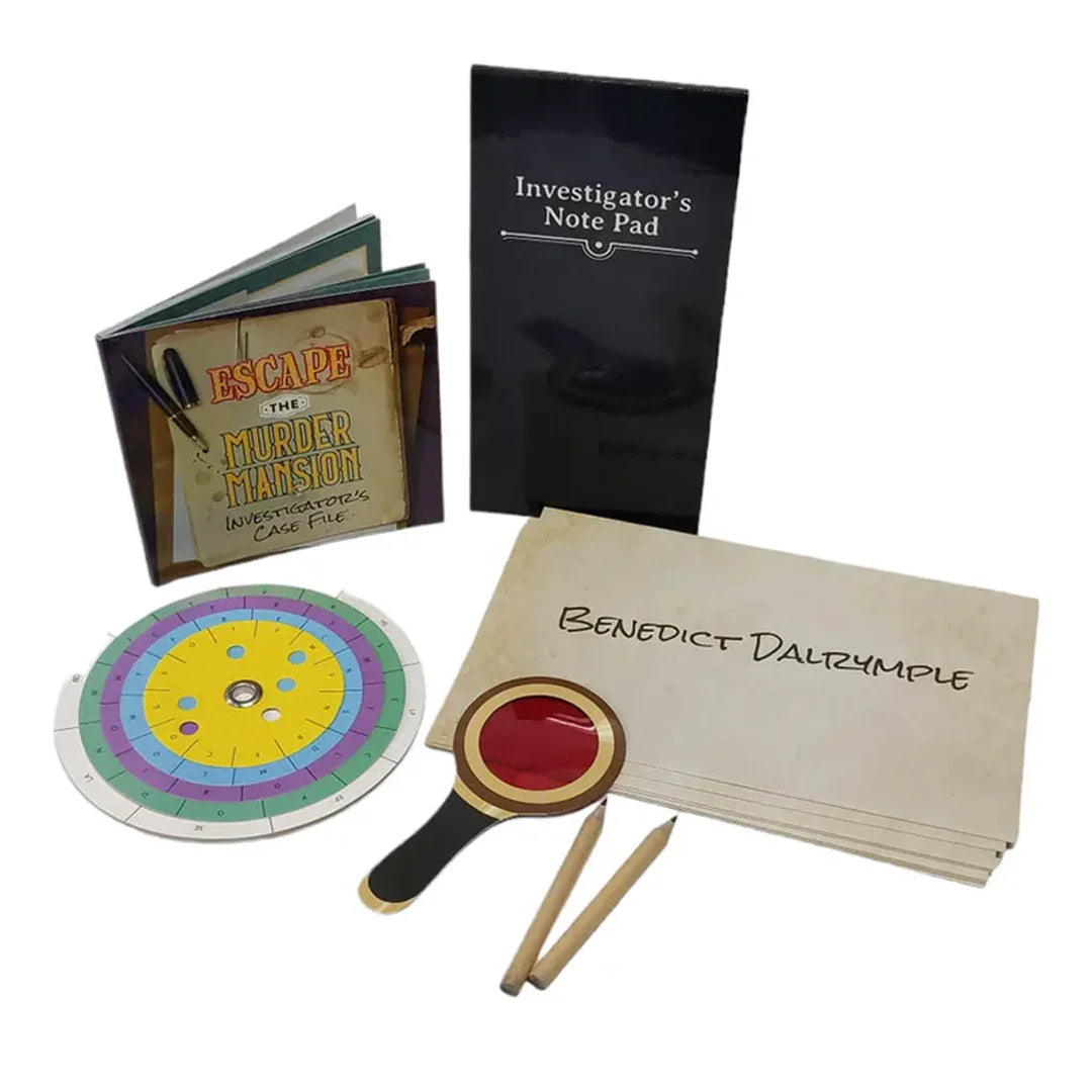 Escape the Murder Mansion Board Game – Mystery & Adventure - Jaiman Toys