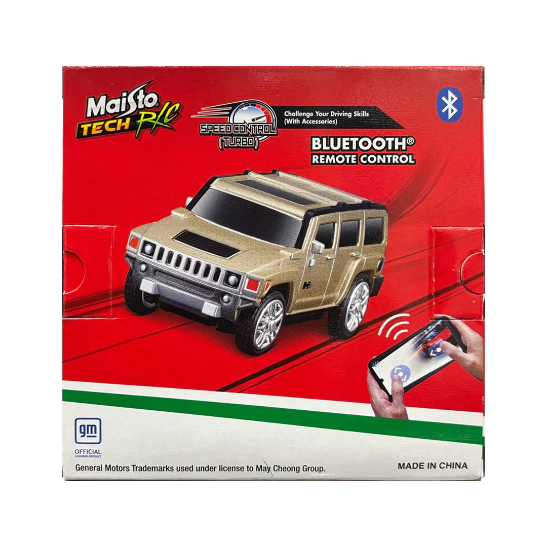 Maisto to Tech R/C Hummer H3 Car Bluetooth Remote Control 1/64 scale - Jaiman Toys