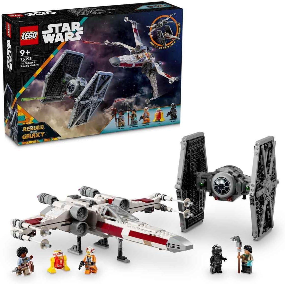 LEGO 75393 Star Wars Mashup aus TIE Fighter & XWing - Jaiman Toys