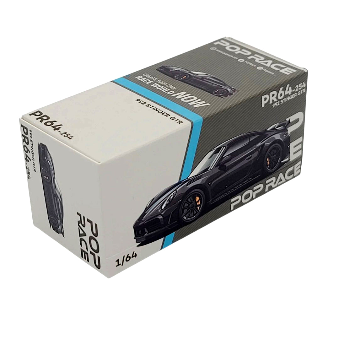 Pop Race PR64-254 Porsche 992 Sting(er) GTR 1:64 Die-Cast Model Car | Limited Edition Collector Scale Model