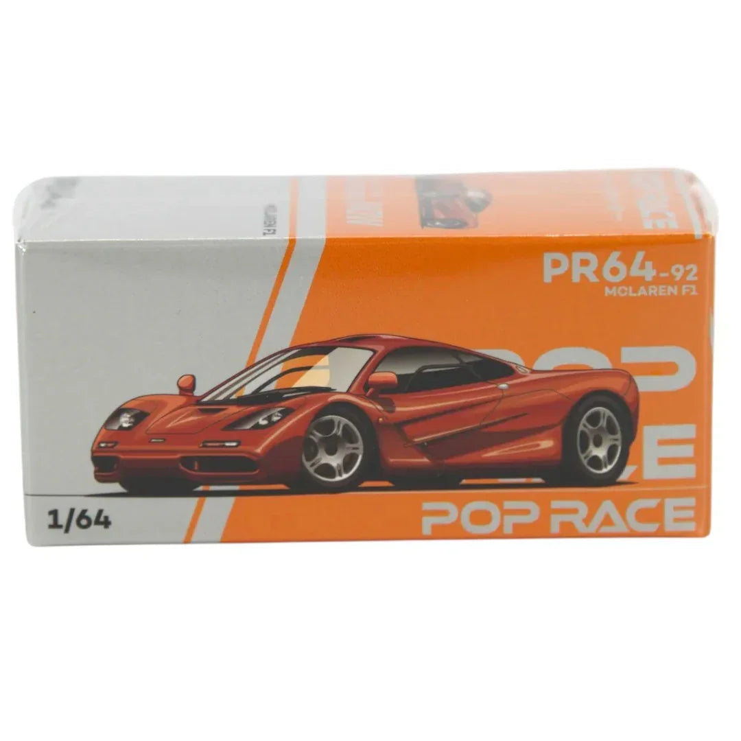 Pop Race PR64-92 McLaren F1 1:64 Die-Cast Model Car | Premium Collector Edition